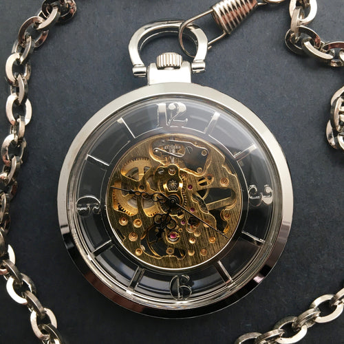 Kuno Pocket Watch - Silver