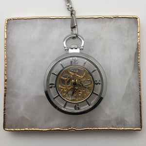 Kuno Pocket Watch - Silver