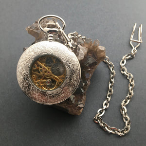 Desperado Pocket Watch - Silver